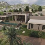 Borgo, terrain, 4 000 m², permis pour villa d’architecte 500 m², vue mer
