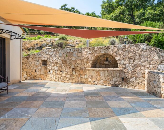 Santa-Reparata-Di-Balagna, villa, terrain constructible, piscine, vue panoramique mer et montagnes