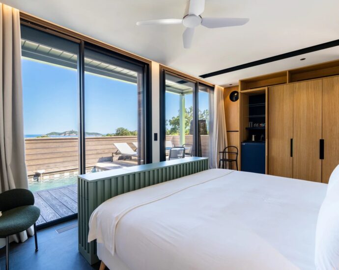 Caramontino, villa 8 suites avec piscines indépendantes, vue mer, piscine, plage à pied