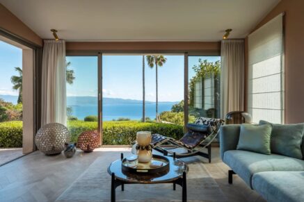 Exclusivité, Ajaccio, Villa, 4 chambres, vue mer panoramique, piscine
