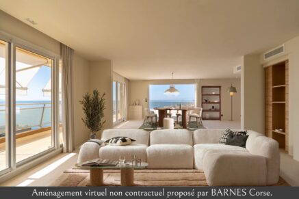 Ajaccio, Exclusivité, Penthouse type T6, 4 chambres vue panoramique mer