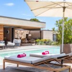 Pinarello, villa 4 chambres, avec piscine, domaine sécurisé, vue dégagée sur le maquis, proche plage