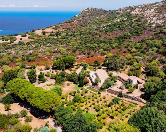 Lumio, charming estate in the heart of nature, sea view
