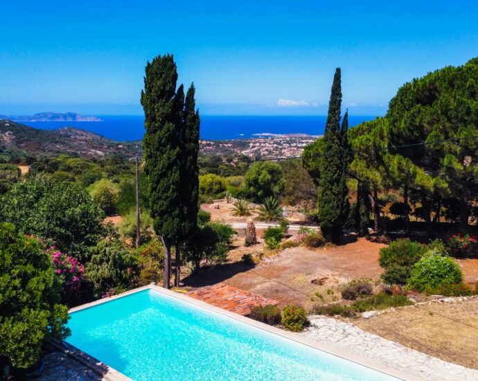 Lumio, charming estate in the heart of nature, sea view