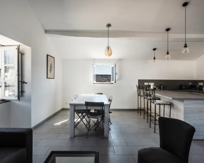 Bastia, citadelle, appartement, 4 chambres, vue panoramique