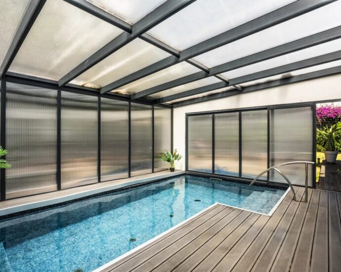 Bastia, contemporary villa with panoramic sea view and indoor pool