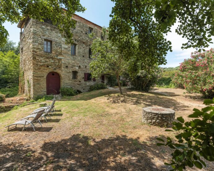 San Gavino di Tenda, moulin, 7 chambres