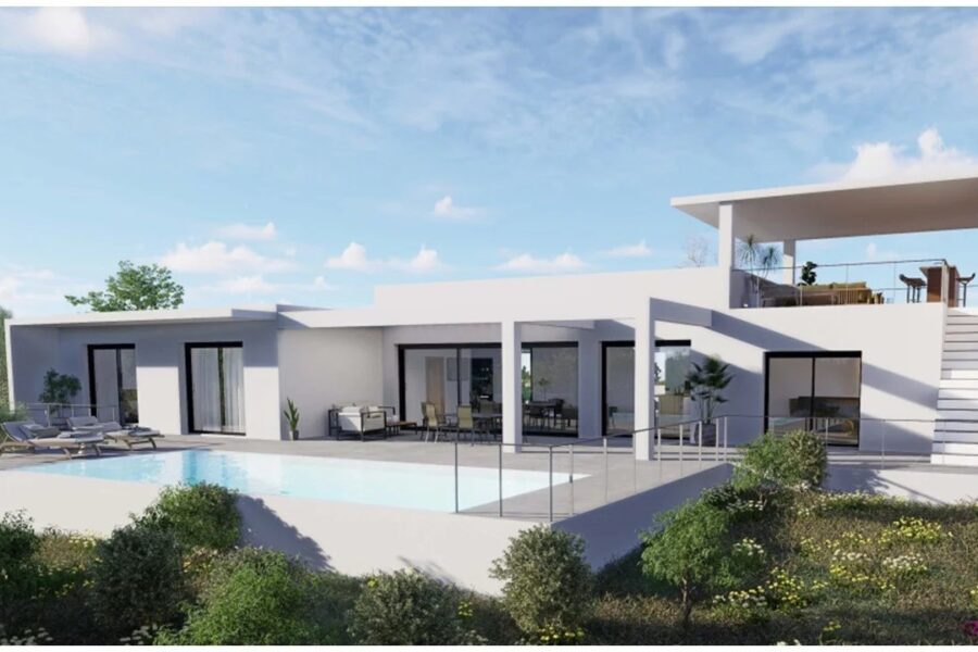 Arasu – Terrain d’environ 1 658 m² avec permis de construire – plage à pied
