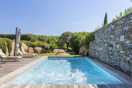 Santa Giulia – Plage à pied – Villa 4 chambres – Vue mer