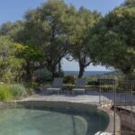 Palombaggia, bergerie avec piscine, vue mer, proche plage