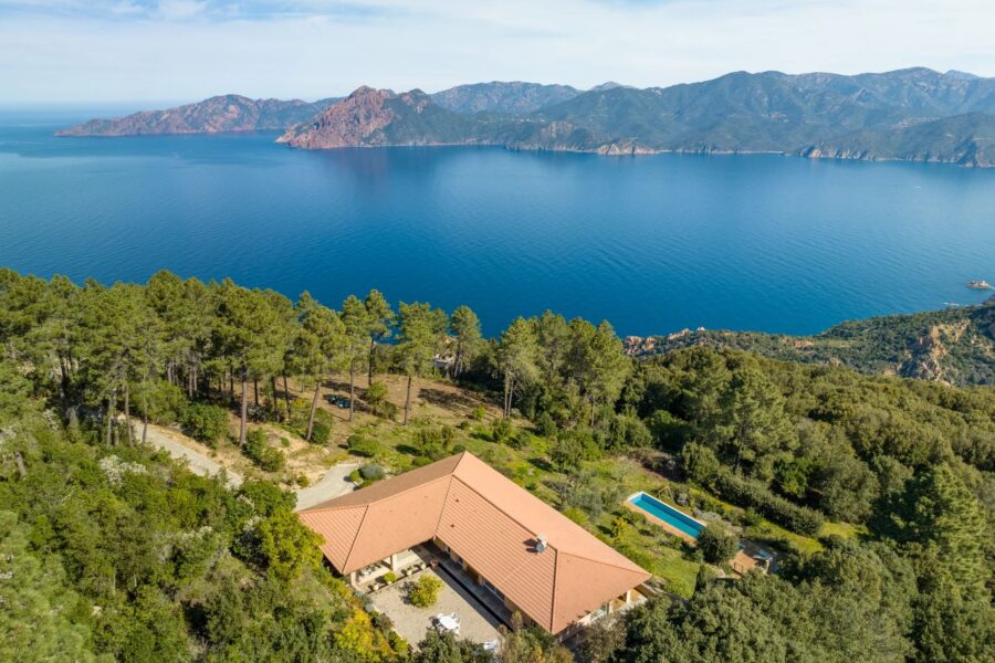 Piana Exclusivité,  Villa de charme, 4 chambres avec vue mer et montagnes