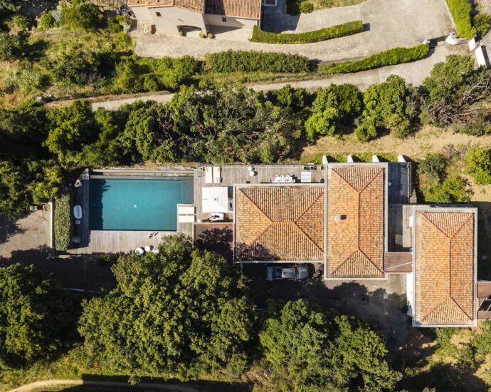 Ajaccio, Exclusive, Villa, 3 bedrooms, panoramic view Mountains, swimming pool