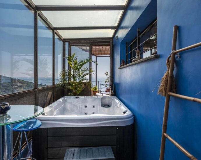 Erbalunga, Villa 4 chambres, vue mer panoramique, piscine