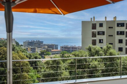 Bastia, contemporary villa with panoramic sea view and indoor pool