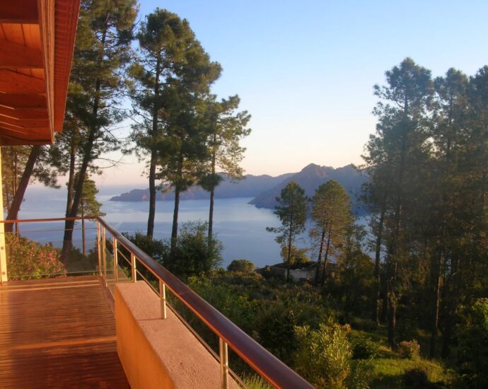 Piana Exclusivité,  Villa de charme, 4 chambres avec vue mer et montagnes