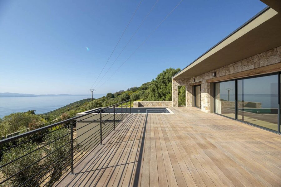 Ajaccio, Programme neuf, villas de standing, vue panoramique mer et montagnes, piscine, proche plage