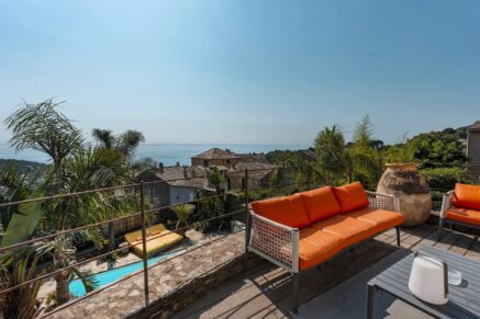 Erbalunga, Villa 4 chambres, vue mer panoramique, piscine