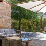 Olmeto, villa 2 chambres, pied dans l’eau, piscine, vue mer,