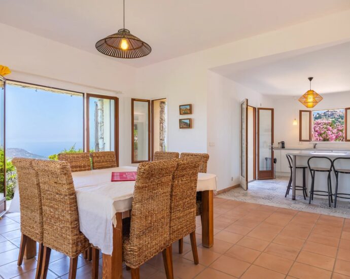 Sant’Antonino, villa type bergerie, 3 chambres, piscine, vue mer
