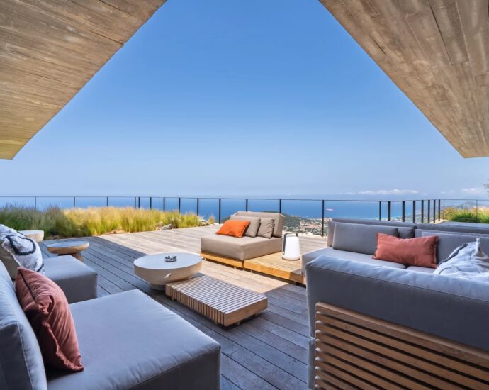 Corbara, 4 chambres, piscine, plage à pied