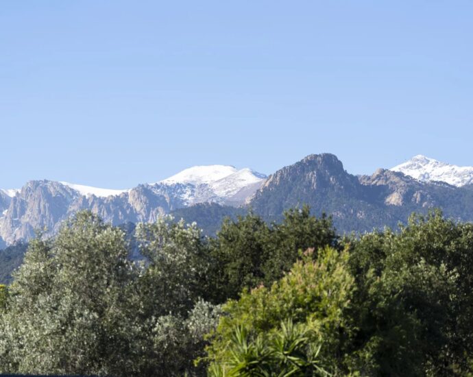 Solenzara, Marine de Solaro, Contemporary Villa, 5 Bedrooms, Heated Pool, Open Mountain Views, Walking Distance to the Beach