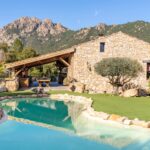 Conca, Villa type Bergerie, 4 chambres, dépendance, piscine, vue montagnes