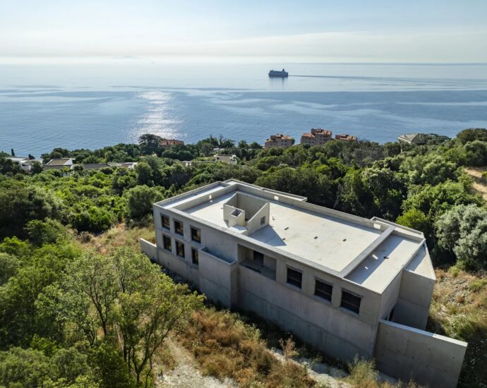Ville di Pietrabugno, appartement neuf, 3 chambres, vue mer