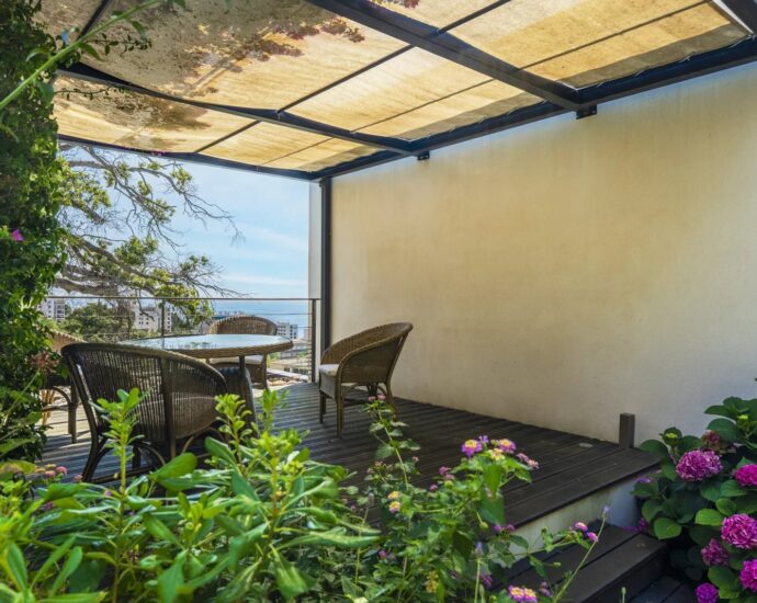 Bastia, contemporary villa with panoramic sea view and indoor pool