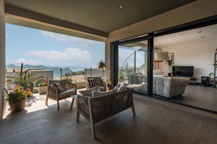 Saint-Florent, Barbaggio, appartement T4 vue sur mer, proche plage