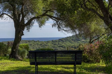 Palombaggia, bergerie avec piscine, vue mer, proche plage