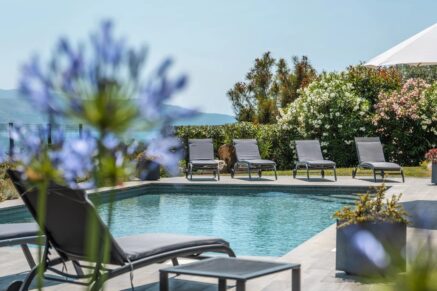 Architect villa, 5 bedrooms, panoramic sea view, swimming pool, beaches on foot