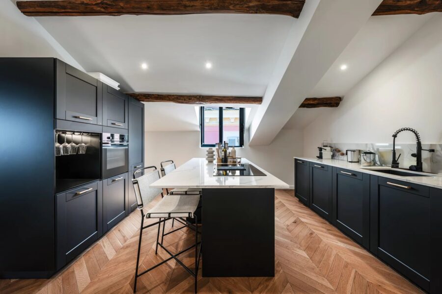 Bastia, centre‑ville, appartement, 3 chambres, vue mer