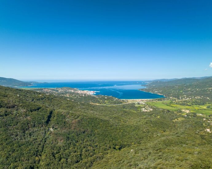Propriano property, Villa with sea and mountain views