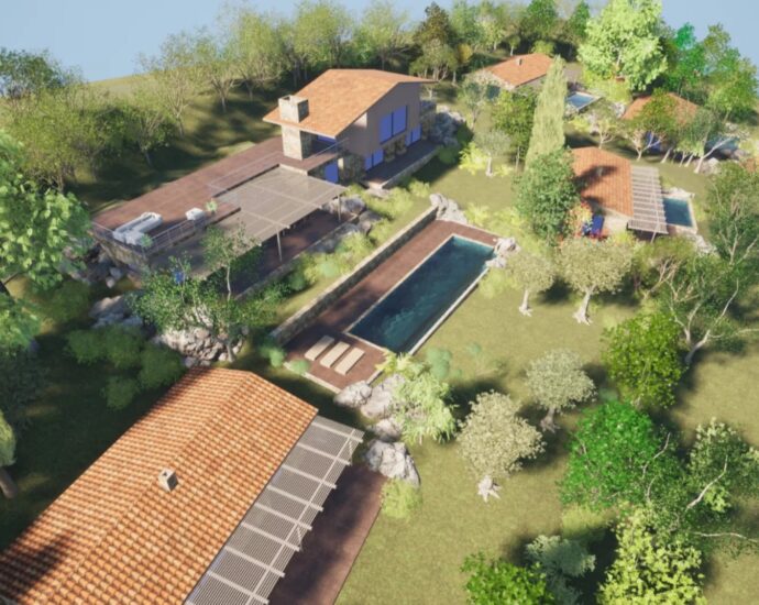 BONIFACIO, Terrain constructible, Permis de construire