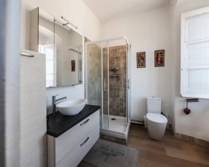 Bastia, citadelle, appartement, 4 chambres, vue panoramique