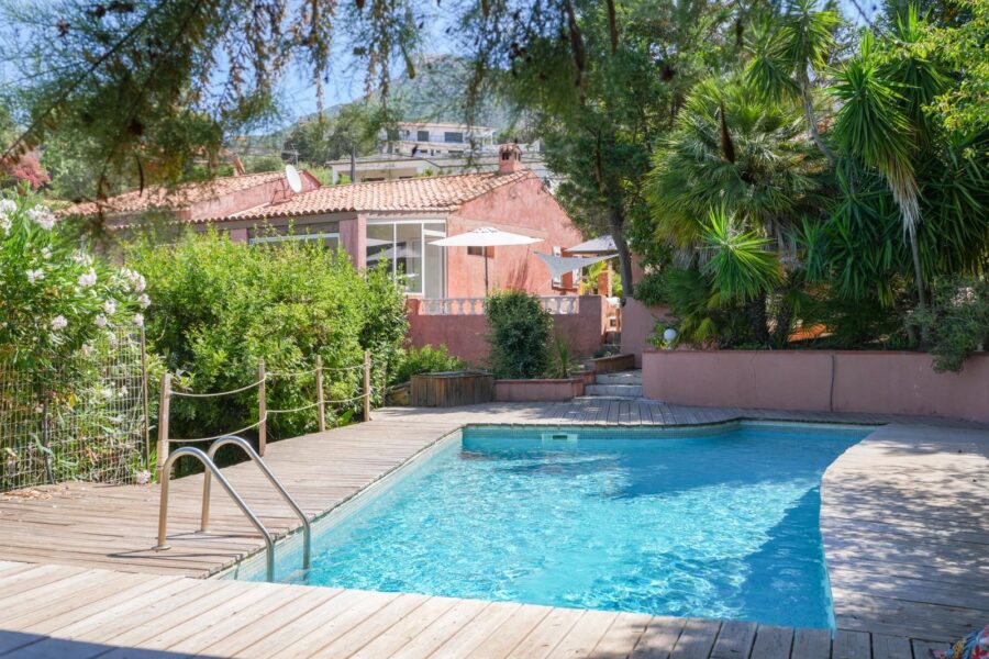 Sea View Villa in Bastelicaccia – 5 Bedrooms, 2 Independent Apartments