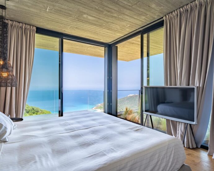 Corbara, 4 chambres, piscine, plage à pied