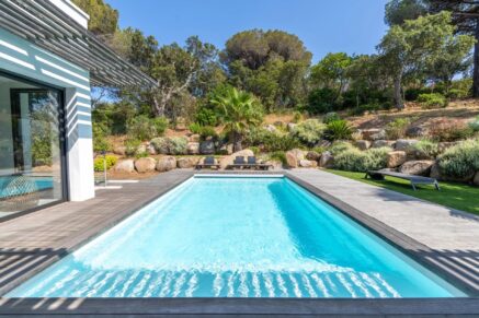 Capicciola –  Villa mitoyenne T6, sans vis à vis,  vue mer, proche plage