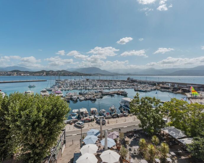 RVA38, Exclusivité, Centre-ville, Ajaccio, Appartement, 2 chambres, vue mer, plage à pieds