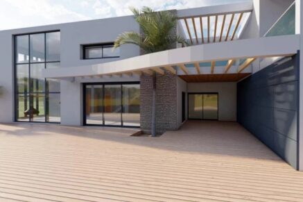 Arasu – Terrain d’environ 2 499 m² avec permis de construire et plage à pied
