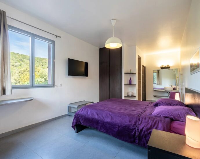 Fautea, Villa, 4 chambres, piscine, vue mer, vue montagne