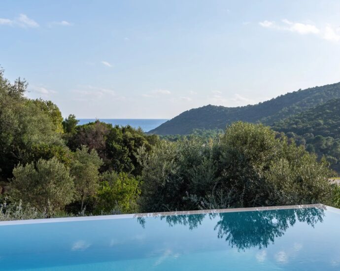 Fautea, Villa, 4 chambres, piscine, vue mer, vue montagne