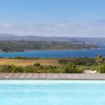 Exclusivité, Bonifacio, villa d’architecte, type bergerie, 4 chambres, piscine, vue mer et montagnes, proche plage