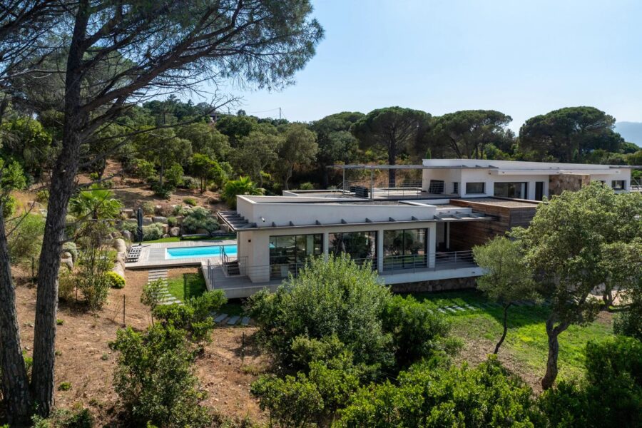 Vilatta, villa mitoyenne, 5 chambres, sans vis à vis,  vue mer, proche plage