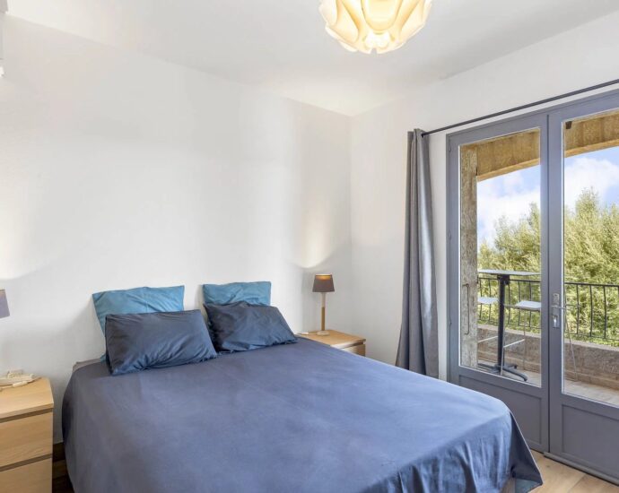 Hameau de Gialla, Villa en pierres, 7 chambres, Appartement indépendant, Piscine, Aperçu mer, proche plages de Saint-Cyprien et Cala Rossa