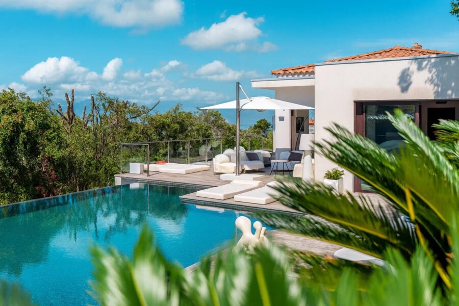 Ajaccio, Exclusivité, Villa, 3 chambres, piscine, vue panoramique montagnes,