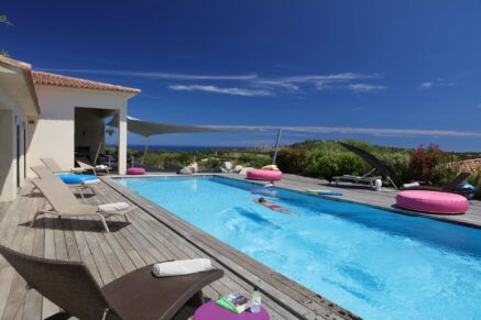 Exclusive, Sainte-Lucie de Porto-Vecchio, 5 Bedroom Villa Near Pinarello, Sea View, Pool