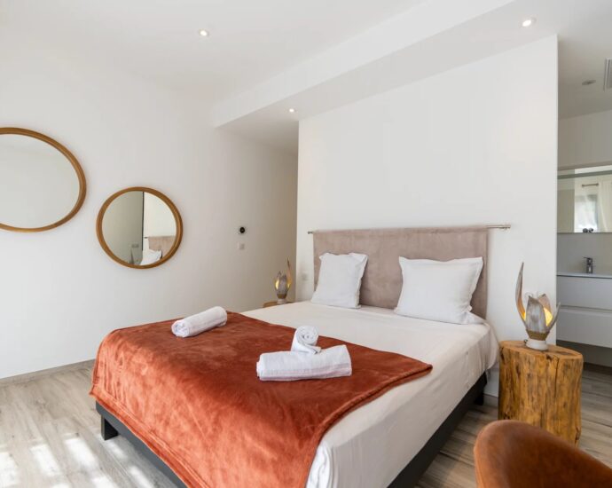 Vilatta, villa mitoyenne, 5 chambres, sans vis à vis,  vue mer, proche plage