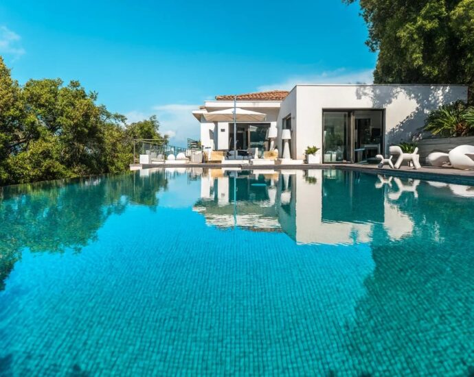 Ajaccio, Exclusivité, Villa, 3 chambres, piscine, vue panoramique montagnes,