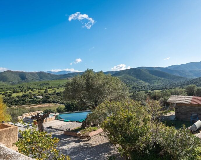 Palasca. Propriété. 5 chambres. piscine. vue panoramique campagne et montagnes